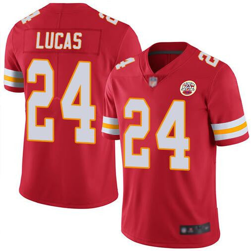 Jordan Lucas Kansas City Chiefs red Vapor jersey