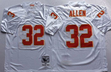 Marcus Allen Kansas City Chiefs white Throwback jersey