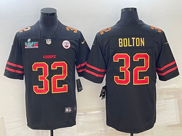 Nick Bolton Kansas City Chiefs black Vapor jersey