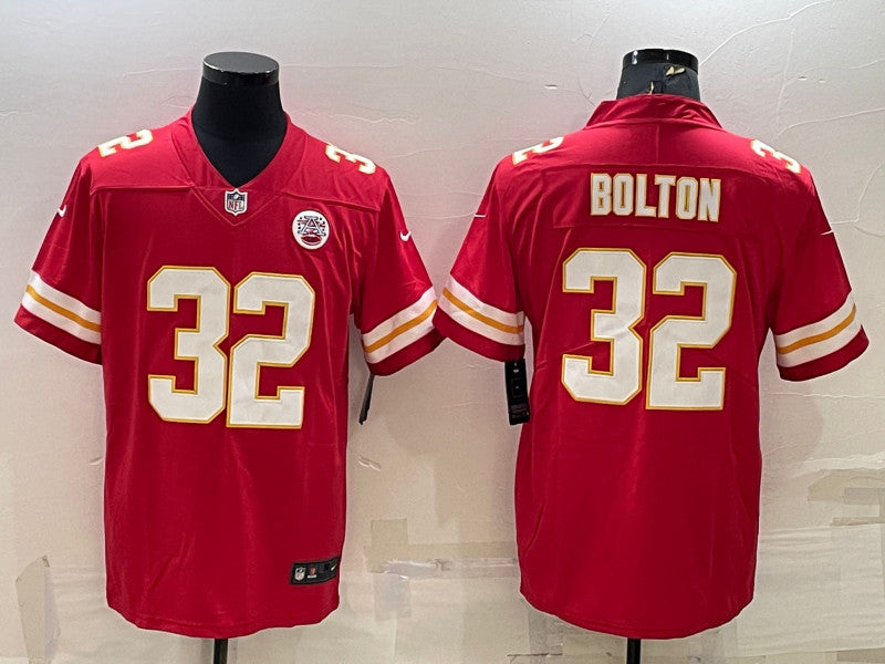 Nick Bolton Kansas City Chiefs red Vapor jersey