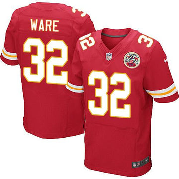 Spencer Ware Kansas City Chiefs red Elite jersey