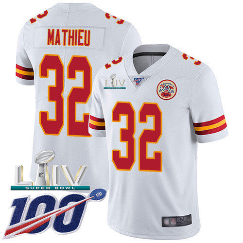 Tyrann Mathieu Kansas City Chiefs white Vapor jersey