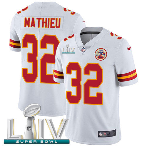 Tyrann Mathieu Kansas City Chiefs white Vapor jersey