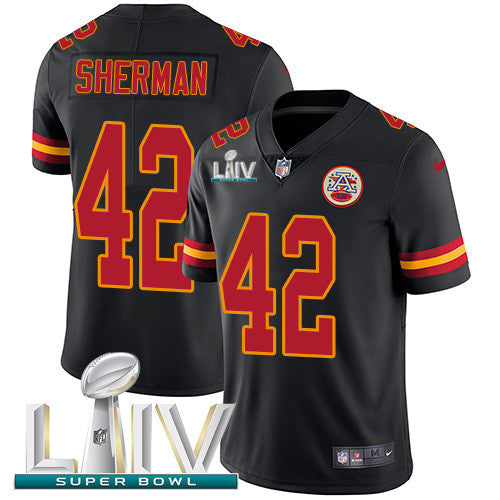 Anthony Sherman Kansas City Chiefs black Limited jersey