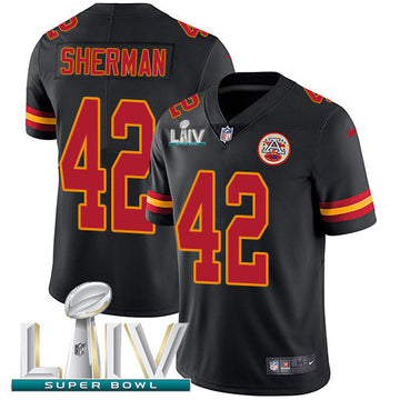 Anthony Sherman Kansas City Chiefs black Limited jersey