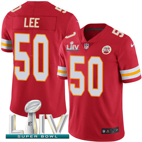 Darron Lee Kansas City Chiefs red Vapor jersey