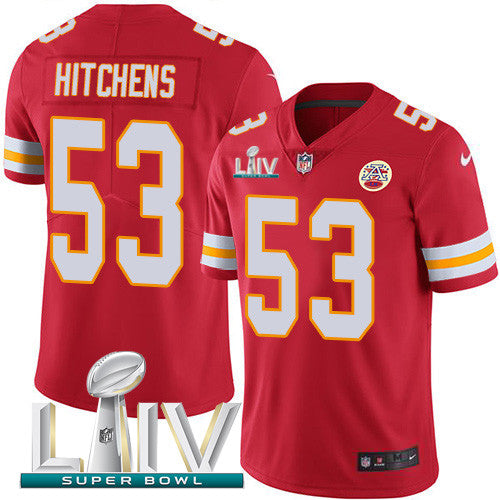 Anthony Hitchens Kansas City Chiefs red Vapor jersey