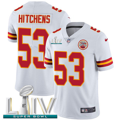 Anthony Hitchens Kansas City Chiefs white Vapor jersey