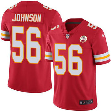 Derrick Johnson Kansas City Chiefs red Limited jersey