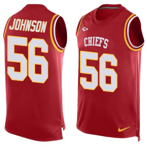 Derrick Johnson Kansas City Chiefs red Limited jersey