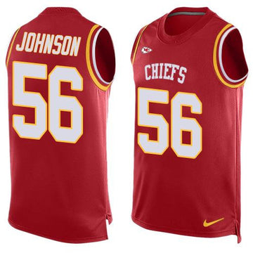 Derrick Johnson Kansas City Chiefs red Limited jersey