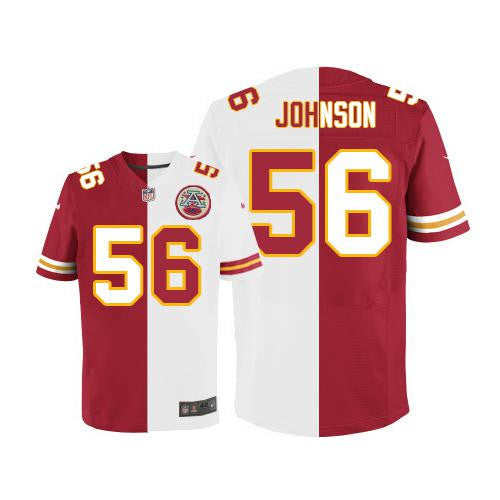 Derrick Johnson Kansas City Chiefs red Elite jersey