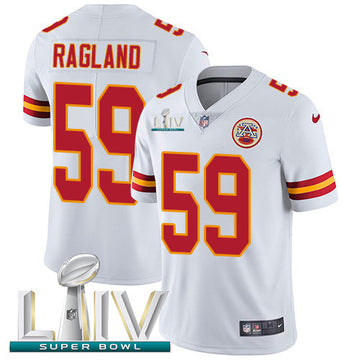 Reggie Ragland Kansas City Chiefs white Vapor jersey