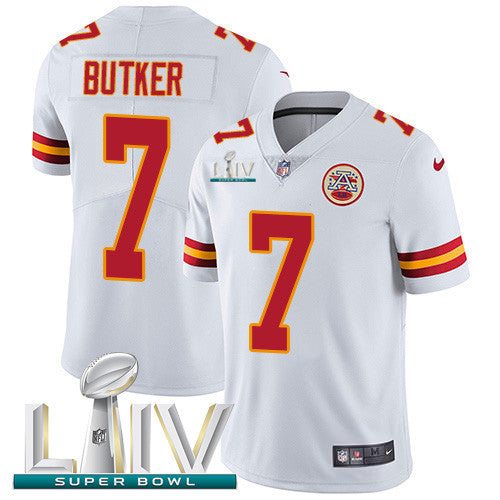 Harrison Butker Kansas City Chiefs white Vapor jersey