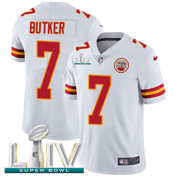 Harrison Butker Kansas City Chiefs white Vapor jersey