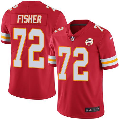 Eric Fisher Kansas City Chiefs red Limited jersey