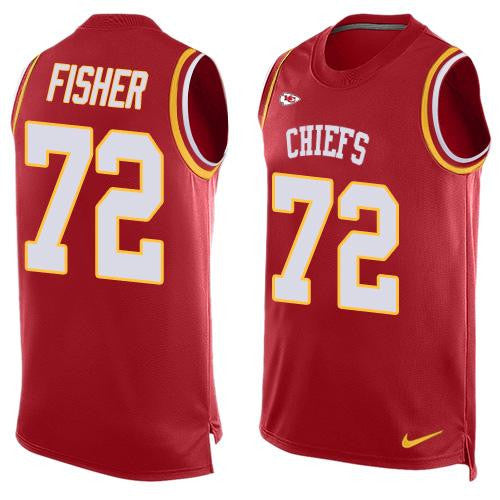 Eric Fisher Kansas City Chiefs red Limited jersey