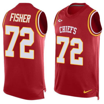 Eric Fisher Kansas City Chiefs red Limited jersey