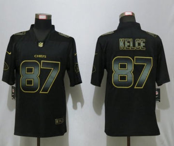 Travis Kelce Kansas City Chiefs black Vapor jersey