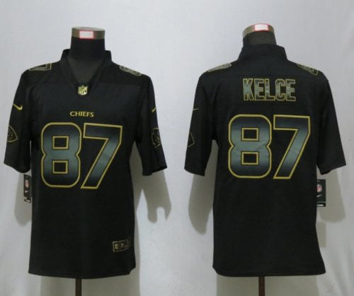 Travis Kelce Kansas City Chiefs black Vapor jersey