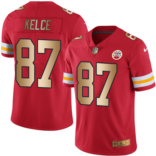 Travis Kelce Kansas City Chiefs red Limited jersey