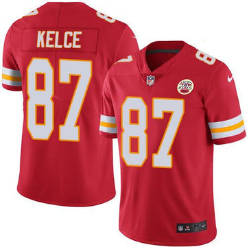Travis Kelce Kansas City Chiefs red Limited jersey