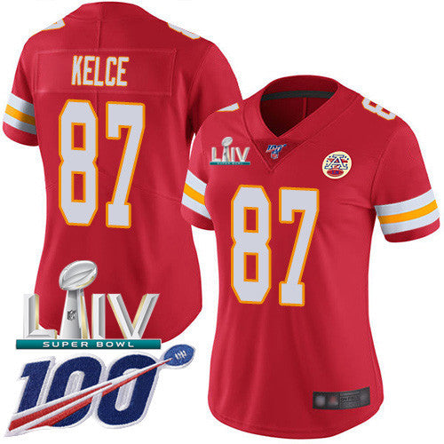 Travis Kelce Kansas City Chiefs red Vapor jersey