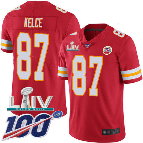 Travis Kelce Kansas City Chiefs red Vapor jersey