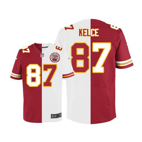Travis Kelce Kansas City Chiefs red Elite jersey