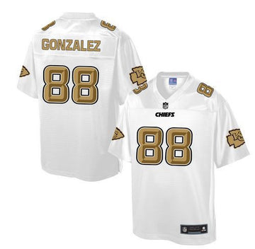 Tony Gonzalez Kansas City Chiefs white Pro Line jersey