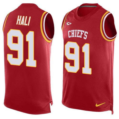 Tamba Hali Kansas City Chiefs red Limited jersey