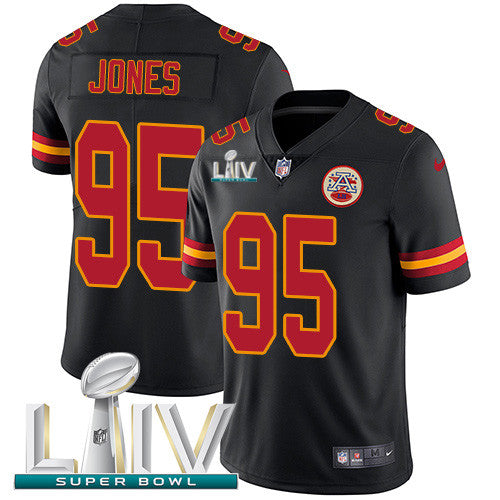 Chris Jones Kansas City Chiefs black Limited jersey