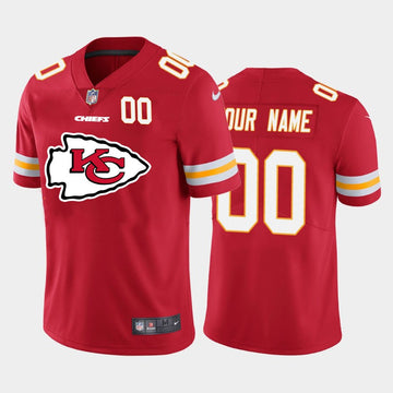 Custom Kansas City Chiefs red Untouchable jersey