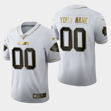 Custom Kansas City Chiefs white Untouchable jersey