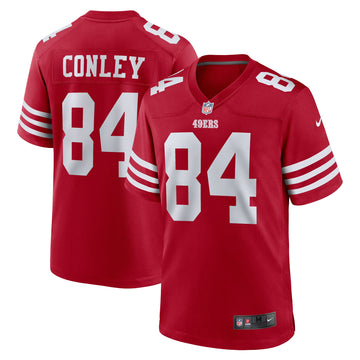 Chris Conley San Francisco 49ers scarlet jersey