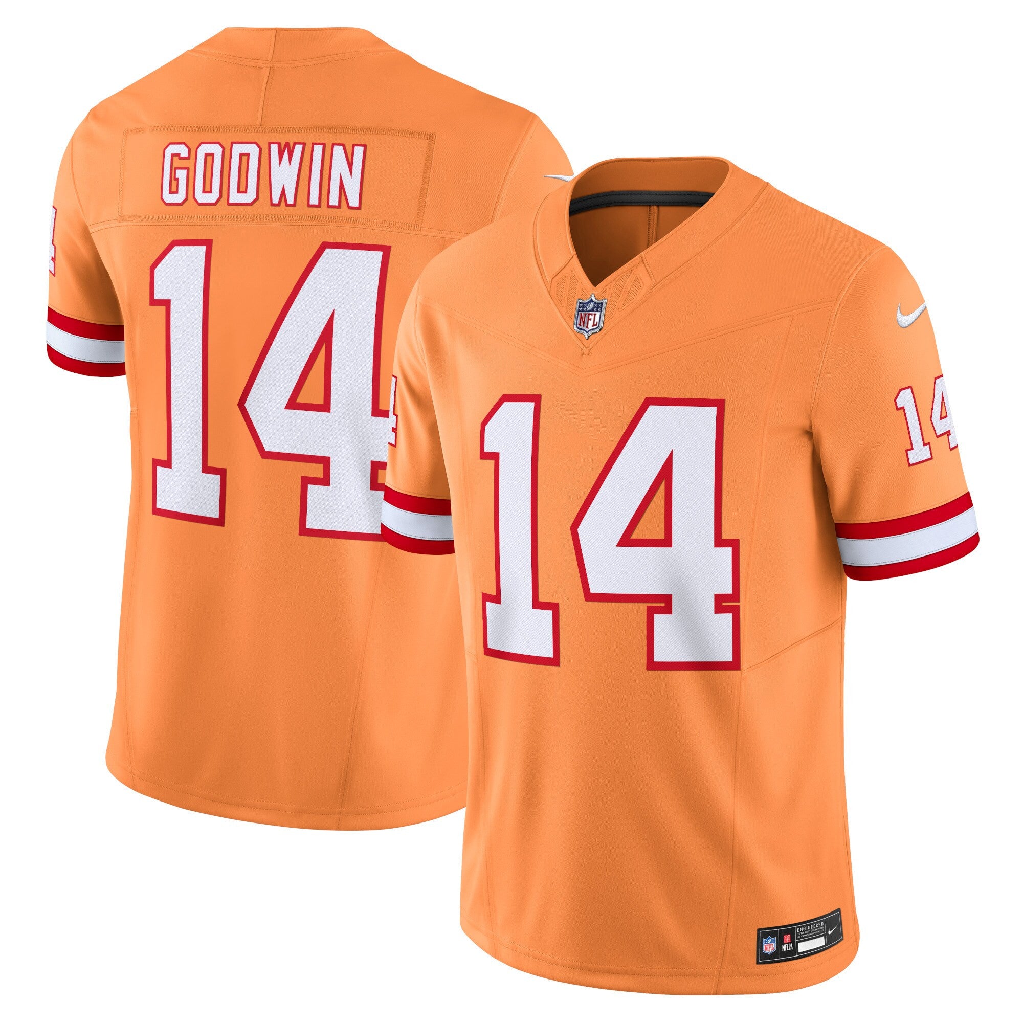 Chris Godwin Tampa Bay Buccaneers orange Vapor jersey