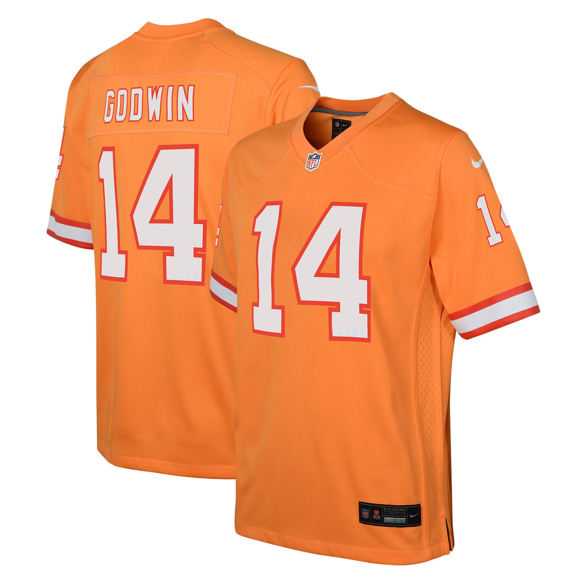 Chris Godwin Tampa Bay Buccaneers orange jersey