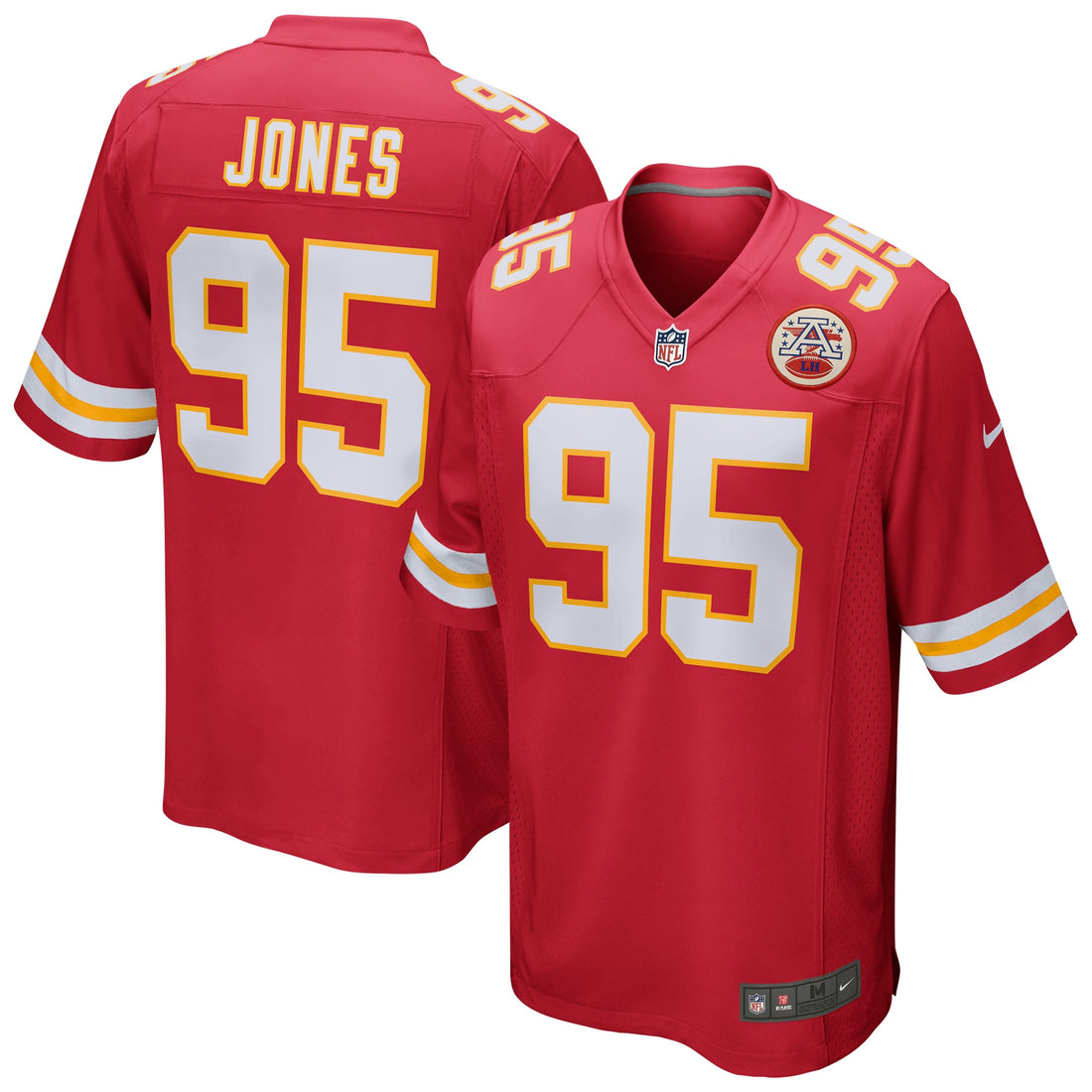 Chris Jones Kansas City Chiefs red jersey
