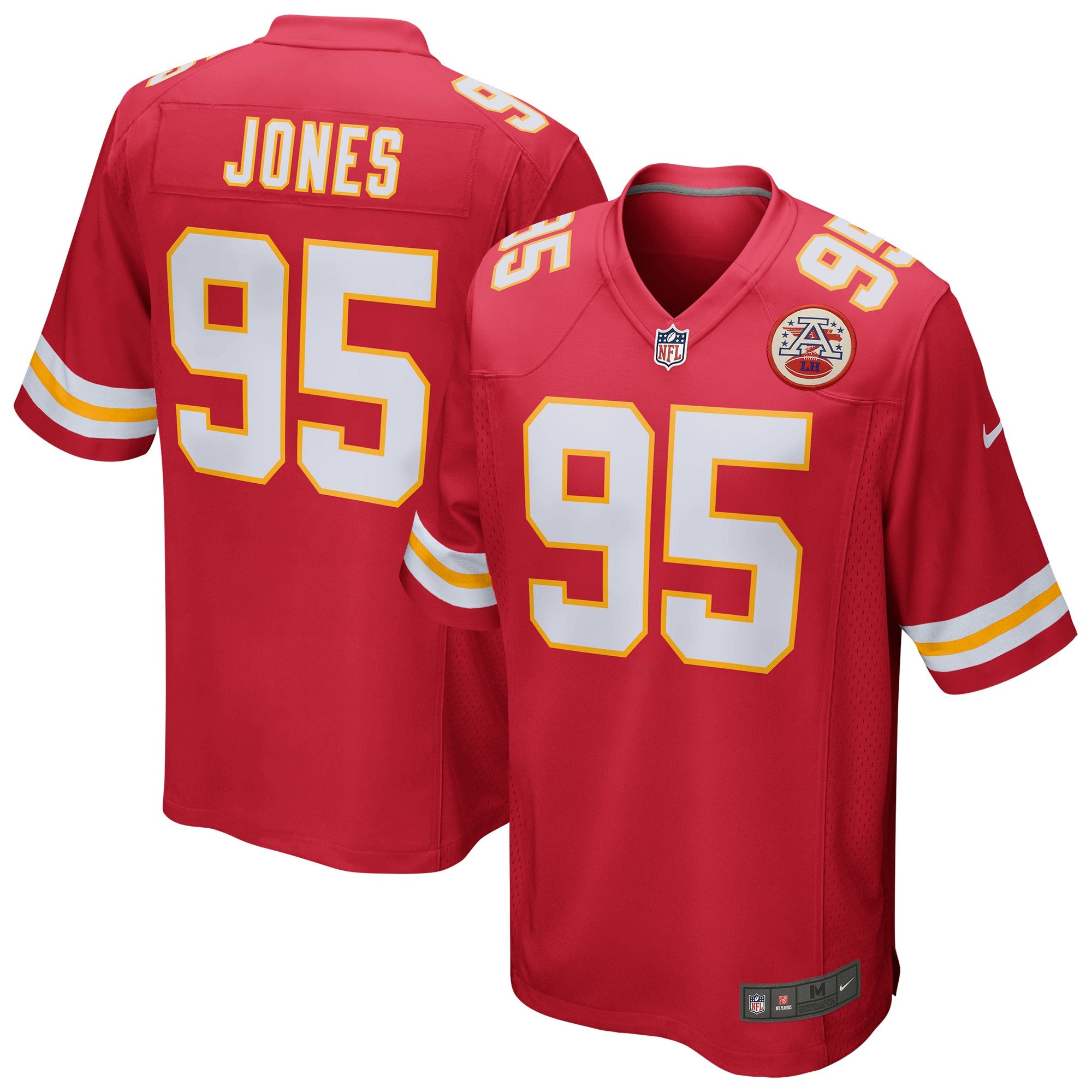 Chris Jones Kansas City Chiefs red jersey