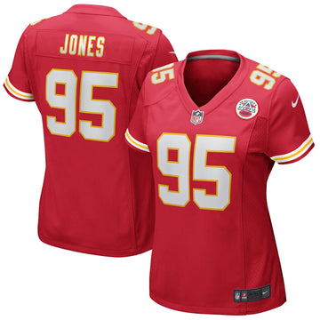 Chris Jones Kansas City Chiefs red jersey