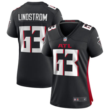 Chris Lindstrom Atlanta Falcons black jersey