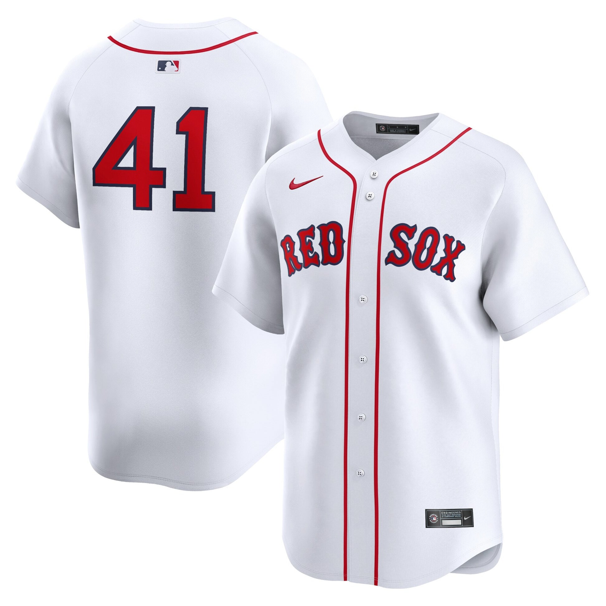 Chris Sale Boston Red Sox white Limited jersey