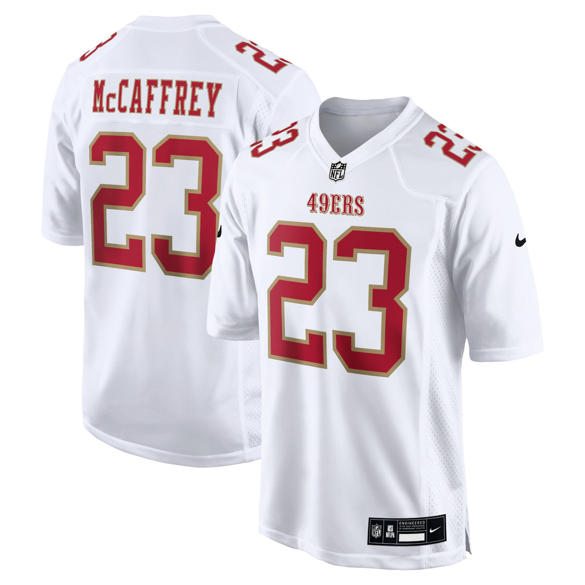 Christian Mccaffrey San Francisco 49ers white Fashion jersey