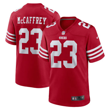 Christian Mccaffrey San Francisco 49ers scarlet Game jersey