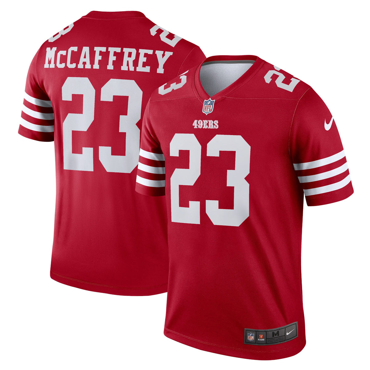Christian Mccaffrey San Francisco 49ers scarlet Legend jersey