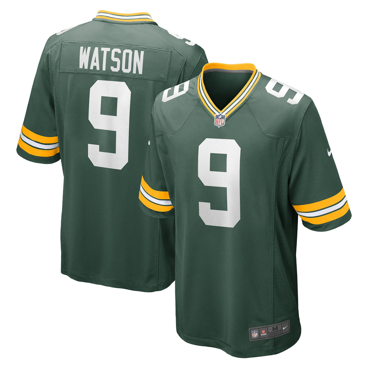 Christian Watson Green Bay Packers green Game jersey