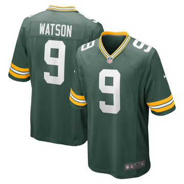 Christian Watson Green Bay Packers green Game jersey
