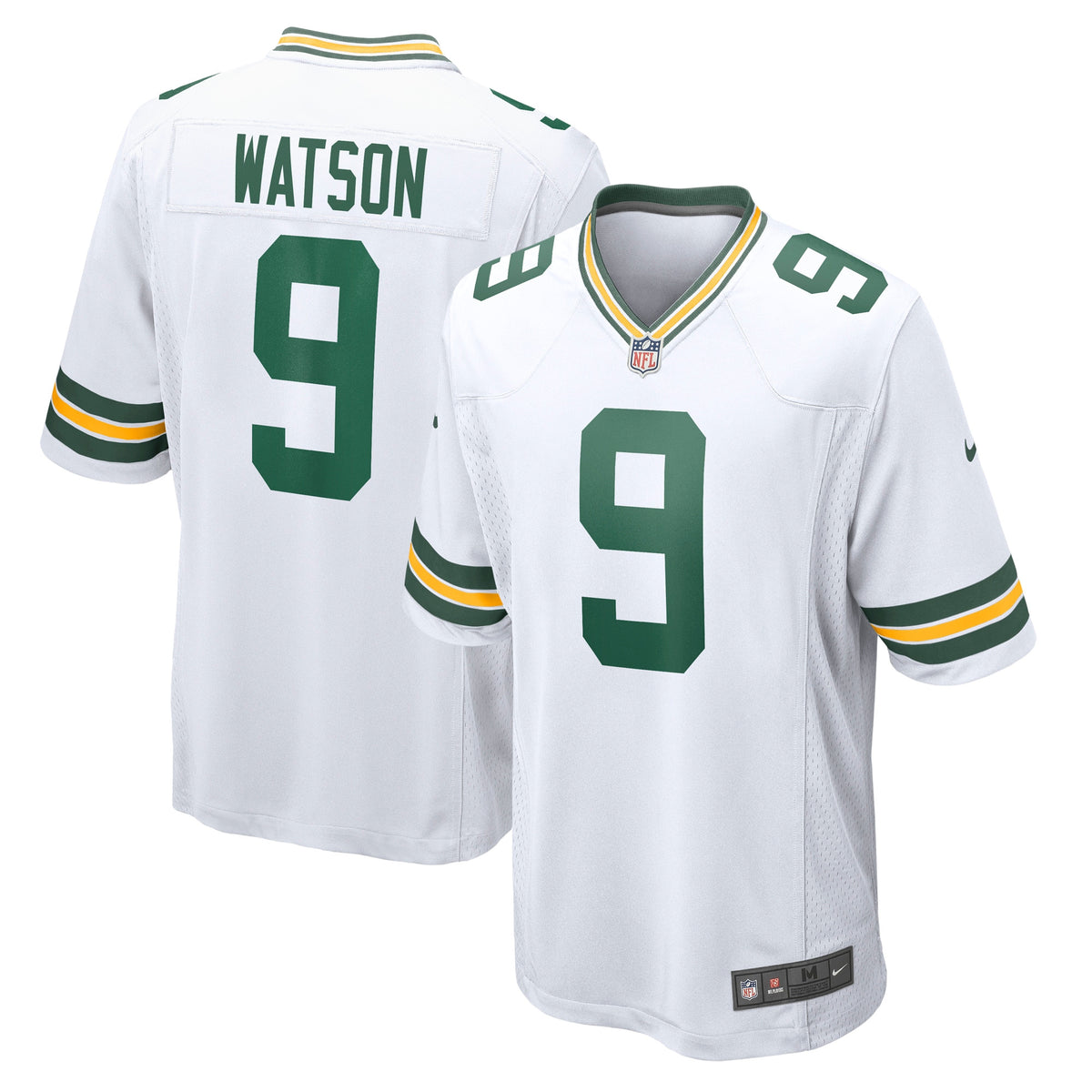 Christian Watson Green Bay Packers white jersey