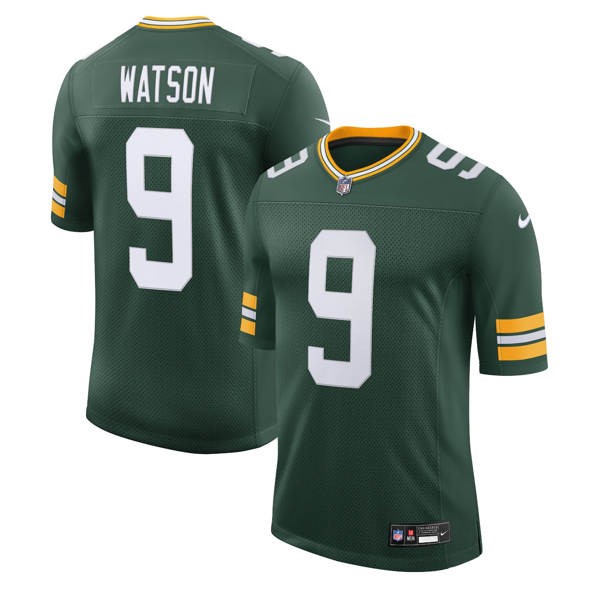 Christian Watson Green Bay Packers green Untouchable jersey