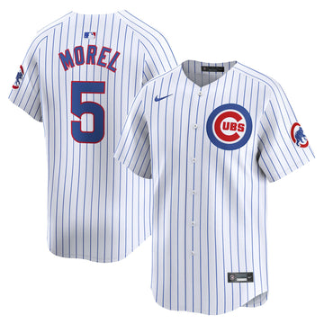 Christopher Morel Chicago Cubs white Limited jersey